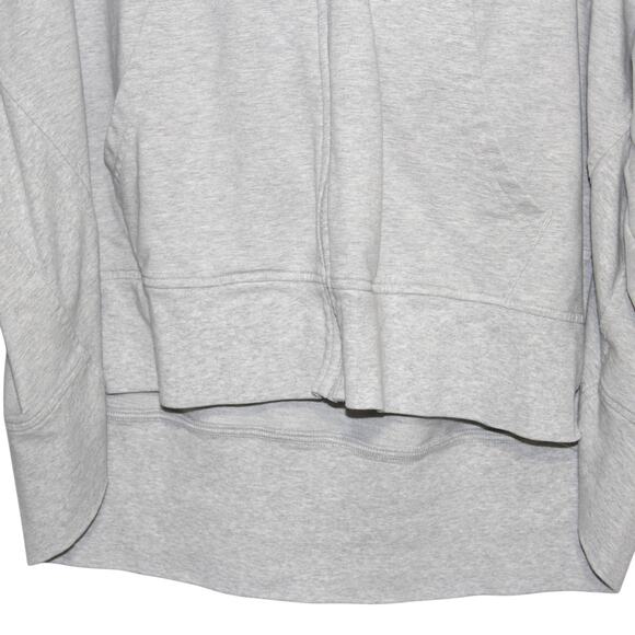 Zella Swoop Full Zip Hoodie Light Grey Size 1X - Picture 4 of 6